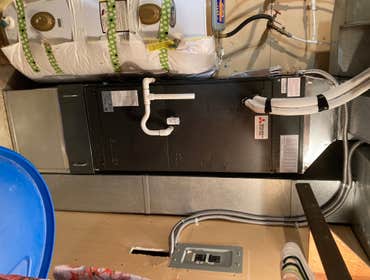 New air handler install