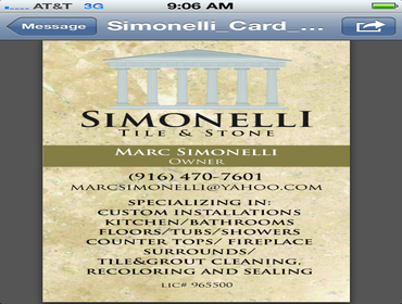 Marc Anthony Simonelli Project 1