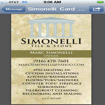 Marc Anthony Simonelli Project 1