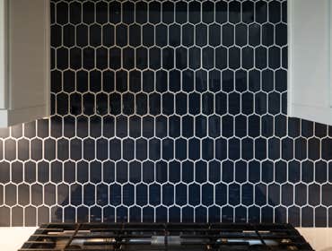 Tile Backsplash Close Up