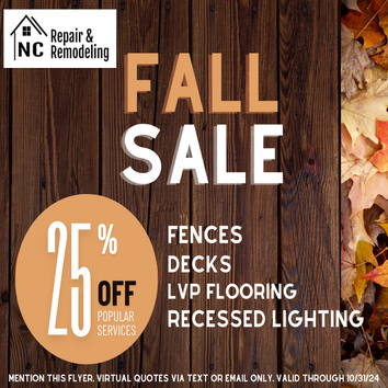Fall Sale