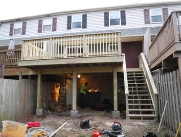 2017 (9X Orchard Deck Construction) 2nd Story Deck Replacement