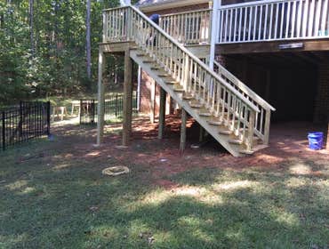 Pressure Treated Stairs