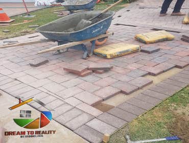 Hardscape(Concrete,stemp concrete,pavers)