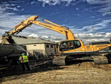 Commercial demolition