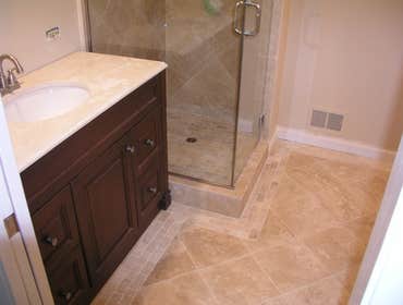 Lund Tile Company Project Kitchen and Bathrooms