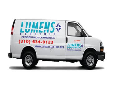 Project photos from Lumens Electric Torrance relocation of Graphic Prints to a new facility.
