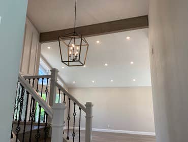 Residential Lighting installation -Installation of all new lighting Throughout
- House rewire