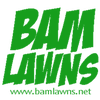 Bam Lawns logo