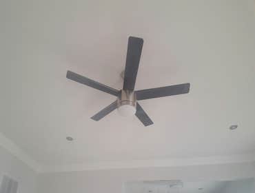 Ceiling fan install