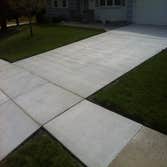 saw cut driveway