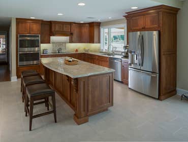 Doylestown Traditional Cherry Kitchen Kitchen Remodel