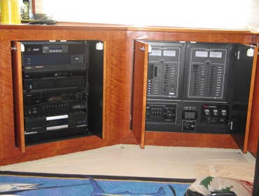 Various photos of a couple of the many professional installations Connected Technology has done. From full-blown home theaters to music, lighting contr