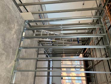 Photos by H&l Master Construction #12 Chicago commercial steel stud framing and plumbing waiting for inspection