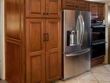 Kitchen Cabinet Refacing View our project portfolio to see our high-quality kitchen cabinet refacing restorations.