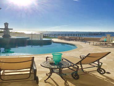 Pool, spa, fountain
