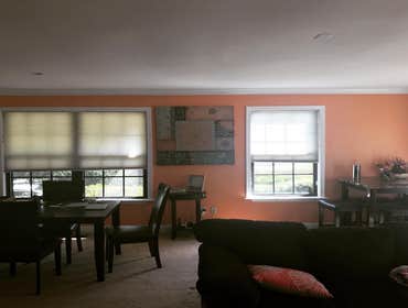 Before and After by Horizon Pro Painters LLC #4 Common Areas (Living/Dining, Staircase, Kitchen)
Wall and Ceiling Repairs
Color Change & Accent Walls
