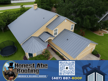 Standing Seam Roof Install in Minneola, FL By Honest Abe Roofing Orlando A beautiful standing seem Roof installation in Minneola, FL by Honest Abe Roo