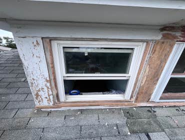 Photos by Howze’s Painting Plus LLC #1 3rd floor widow scraped, sanded and painted.