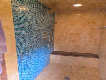Shower upgrade - Glass wall - Pasadena