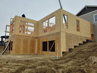 Orondo, WA - Lakehouse Addition Adding 4200 Sq Ft addition to existing 1400 sq ft home above 3 car garage in Orondo, WA