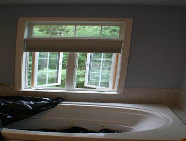 Shower and hot tub remodel
