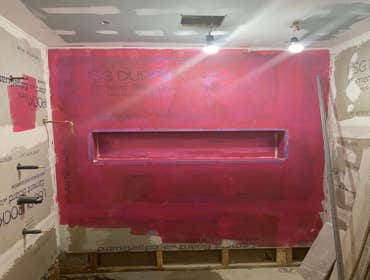 Photos by Gamma Solutions LLC #2 Bathroom remodel
Concert exiting tub to shower stall
Material used 12x25 white Carrara marble
Project on progress