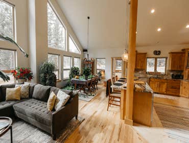 Open main floor