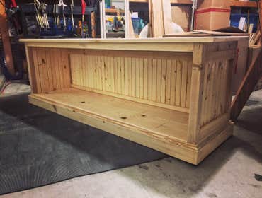 Our Work We take pride in our pieces, whether they are a barn door made of knotty alder wood, or a custom closet that will increase the value of your h