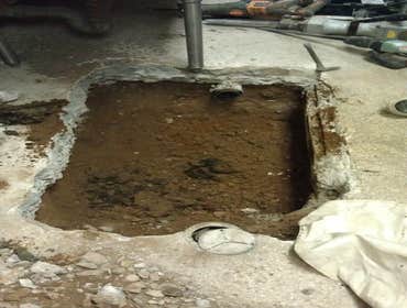 Indoor Grease Trap Installation This project was for the removal and installation of an indoor, in floor grease trap. The old grease trap had become ve