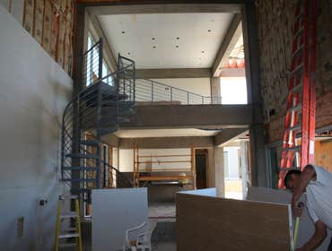Rush Constructors Inc Project 6,000 sq ft Custom Built Concrete and Glass Home, Rush Constructors, Inc was the General Contractor and the Concrete Cont