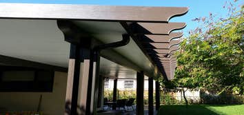 Scalloped Patio Roof