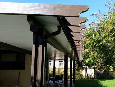 Scalloped Patio Roof
