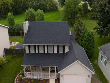 Roofing Project in Huntley, IL Oynx black shingles installed for a lovely customer in Huntley, Illinois!