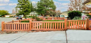 Custom Designed Fence with Router Cut Posts