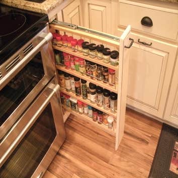Pull out spice rack