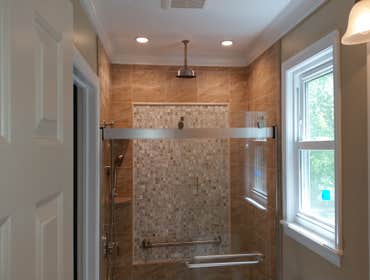 New shower