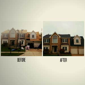 Photos from Home Pro Roofing Before/After