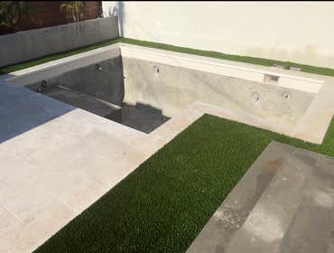 Photos by American Way Remodeling #1 New construction underground swimming pool.