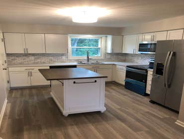 Photos by Jt Home Improvements #1 Face lift on deck on booth lake. Treks new line of decking and railing was used. Hidden fasteners to give it a nice c