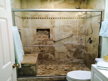 Traditional Bathroom Remodel in Arcadia