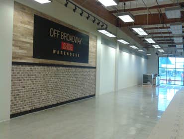 Cerritos, CA OFF BROADWAY SHOES T.I Project, Metal Framing, Drywall, Installed Doors, FRP....