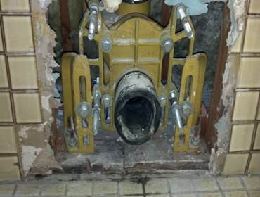 Commercial toilet carriers