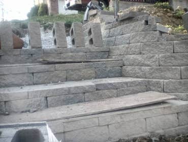 Retaining Wall in Teay's Valley, WV