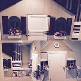 indoor playhouses Custom Indoor playhouses. A client with 2 small children wanted an indoor play area. This made these little girls very happy!