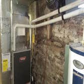 New installation gas furnace