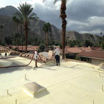 Indian Wells CC Estate Project spanned over 23,000 sq. feet of new polyurethane foam.