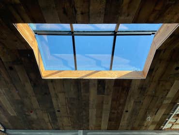 Photos by Cabmat Design Build #4 Reclaimed Wood -T & G Ceiling