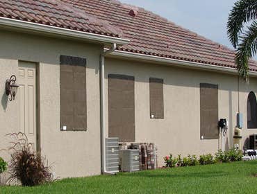 Hurricane Screens Hurricane screens are an excellent way to protect your home this hurricane season without installing a permanent fixture to the exter