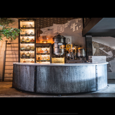 Bar/restaurant finishes installed by us